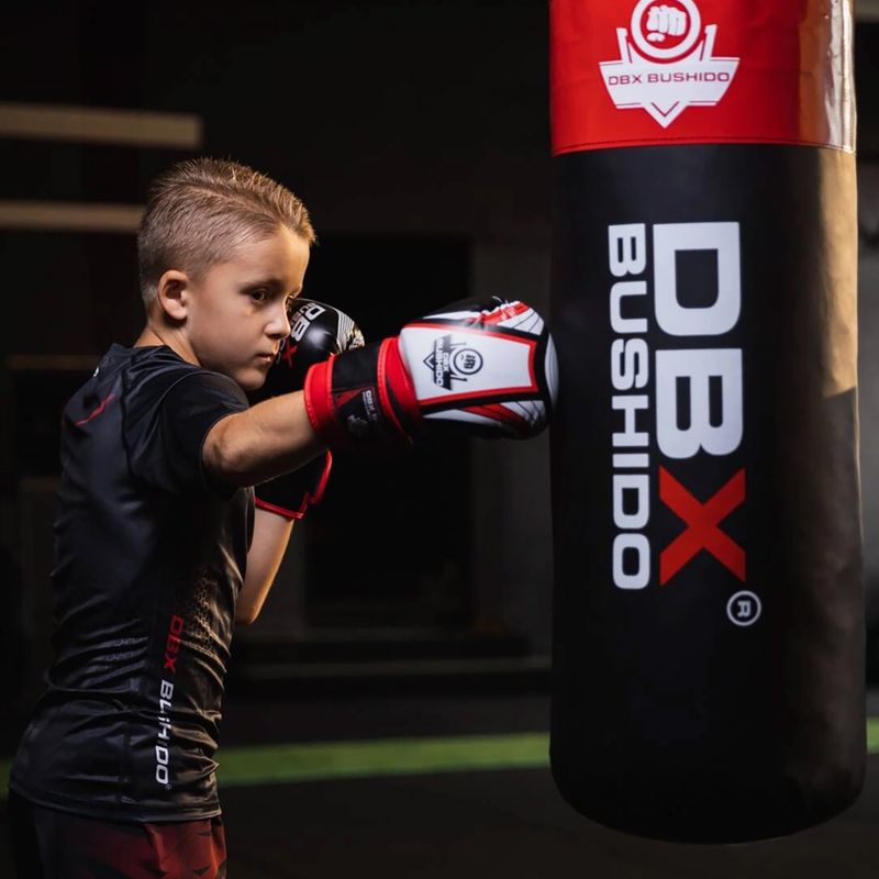 Vaikiškas treniruočių maišas DBX BUSHIDO Junior red 6