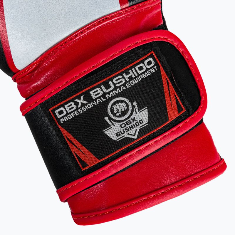 DBX BUSHIDO ARB-407v2 vaikiškos bokso pirštinės juodai raudonos spalvos 5