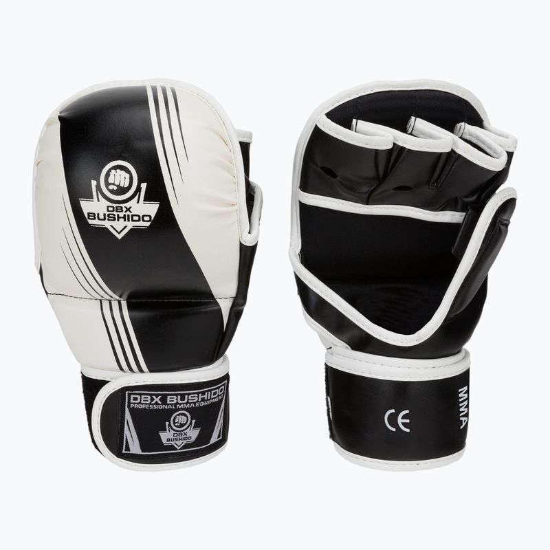 Mma Krav Maga sparingo pirštinės DBX BUSHIDO juoda ir balta Arm-2011A-L/XL 3