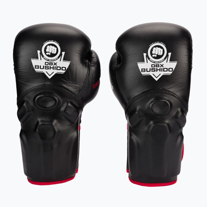Bokso pirštinės DBX BUSHIDO z systemem Wrist Protect juodos Bb2