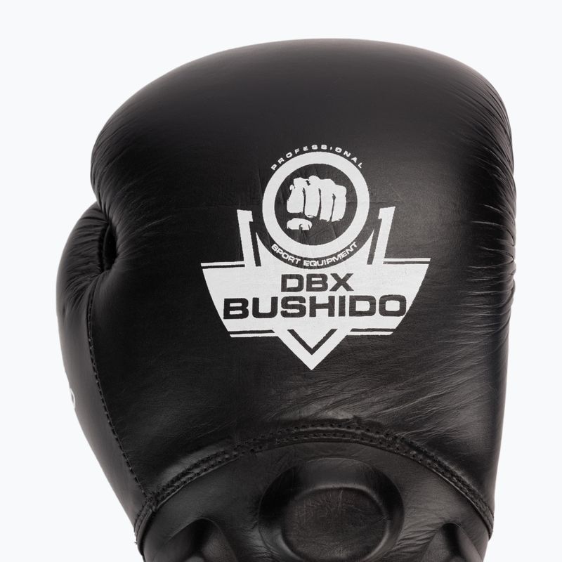 Bokso pirštinės DBX BUSHIDO z systemem Wrist Protect juodos Bb2 5