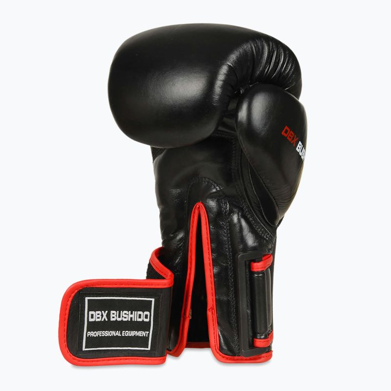 Bokso pirštinės DBX BUSHIDO z systemem Wrist Protect juodos Bb2 11