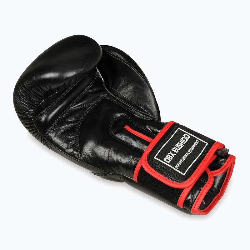 Bokso pirštinės DBX BUSHIDO z systemem Wrist Protect juodos Bb2 12