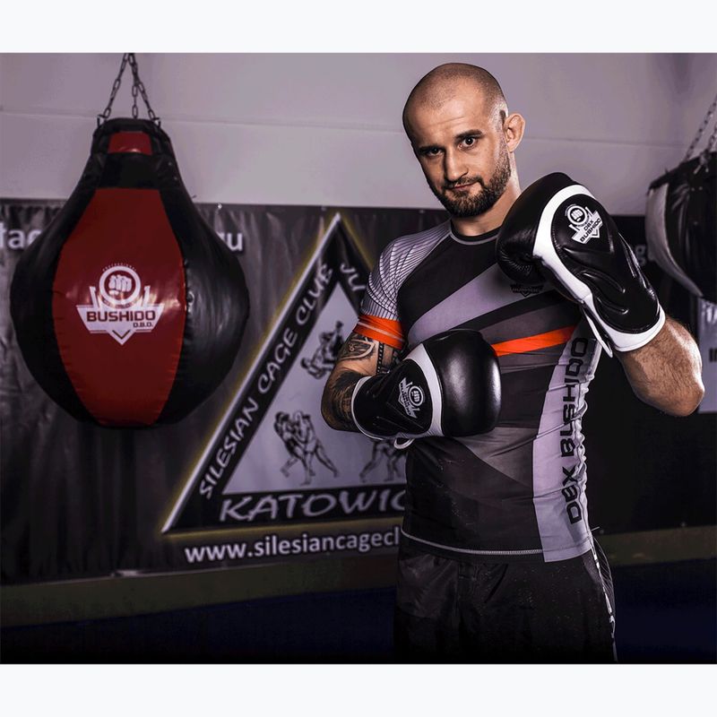 DBX BUSHIDO bokso pirštinės su Wrist Protect sistema juodos spalvos Bb4 12