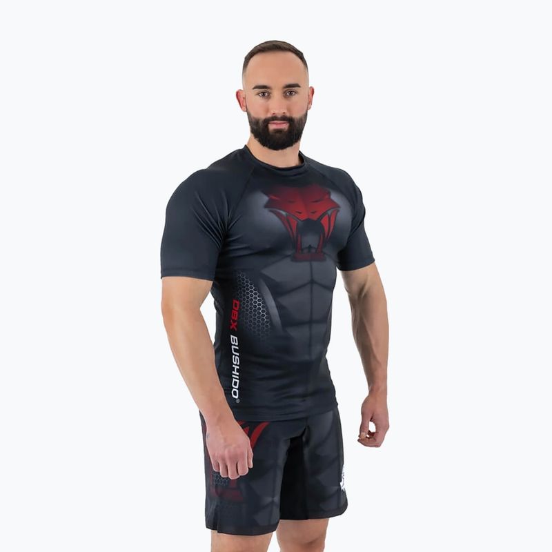 Vyriška DBX BUSHIDO Snake Rashguard juoda