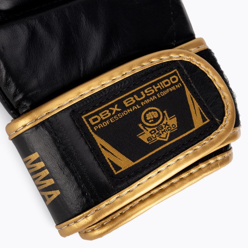 DBX BUSHIDO odinės MMA treniruočių sparingo pirštinės juodos Arm-2011D-L 5
