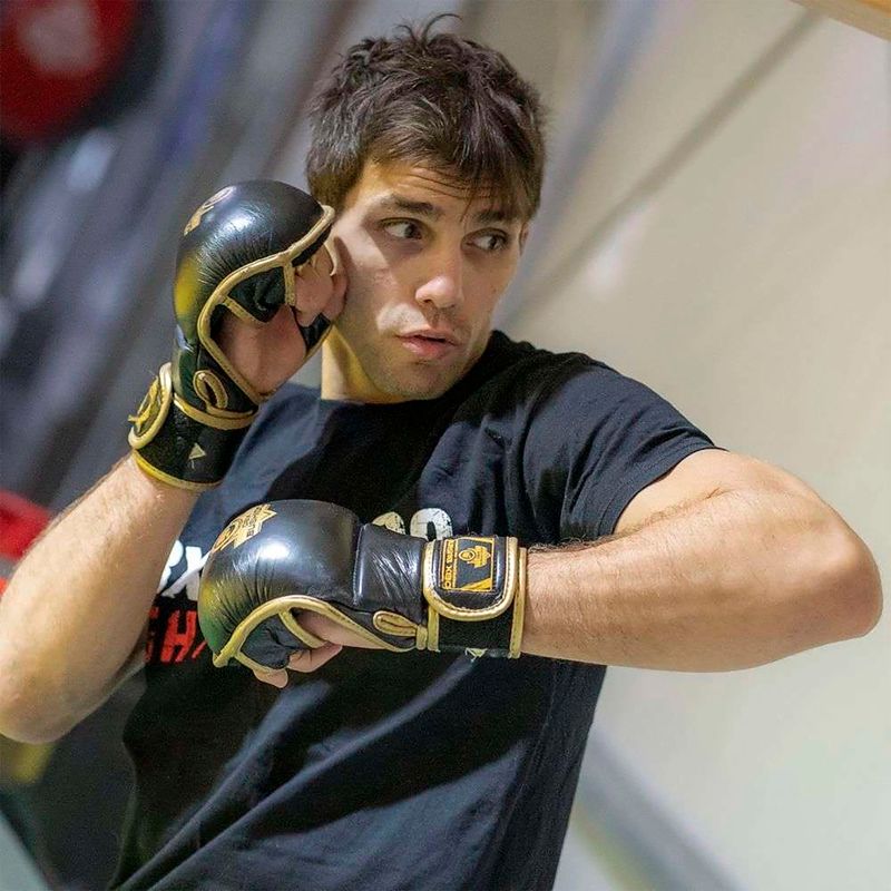 DBX BUSHIDO odinės MMA treniruočių sparingo pirštinės juodos Arm-2011D-L 13