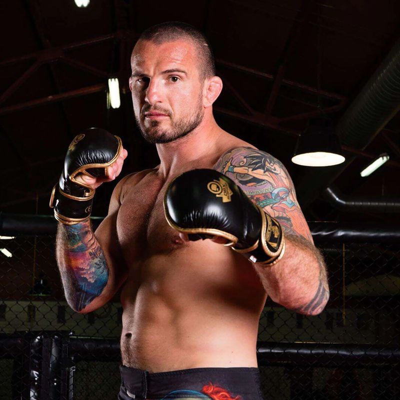 MMA treniruočių pirštinės DBX BUSHIDO black Arm-2011D-M 15
