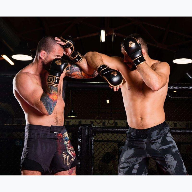 MMA treniruočių pirštinės DBX BUSHIDO black Arm-2011D-M 17