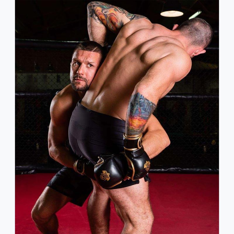 MMA treniruočių pirštinės DBX BUSHIDO black Arm-2011D-M 19