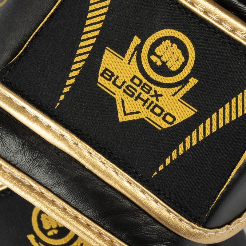 Bokso pirštinės DBX BUSHIDO natūralios odos juodos spalvos B-2v13 5