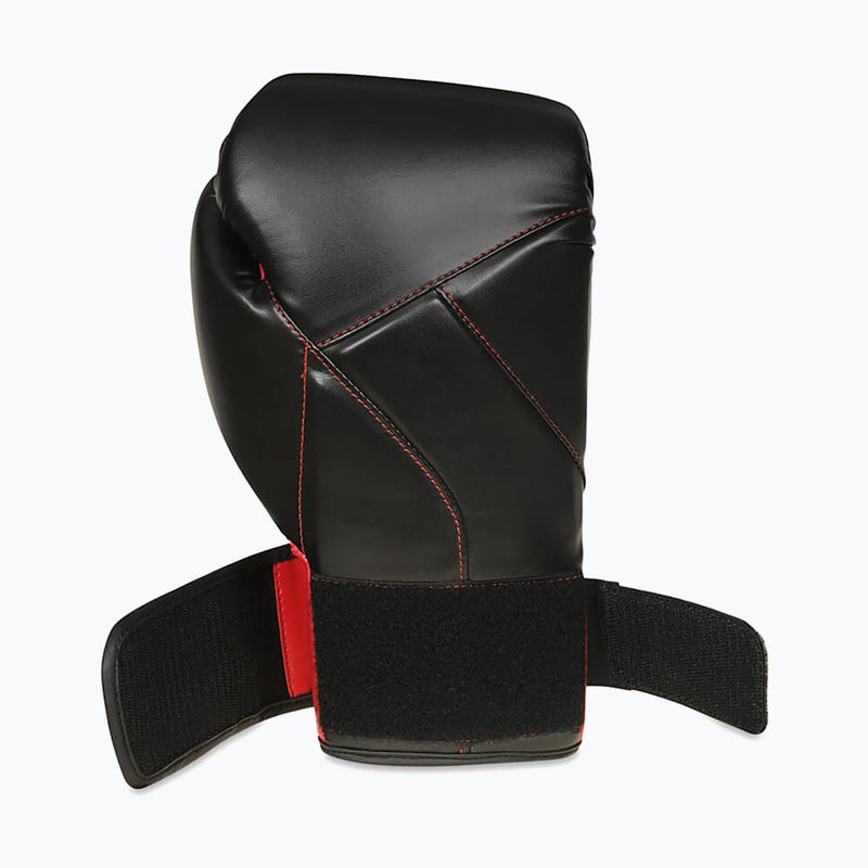 Bokso pirštinės DBX BUSHIDO "Hammer - Red" Muay Thai juodos/raudonos 10