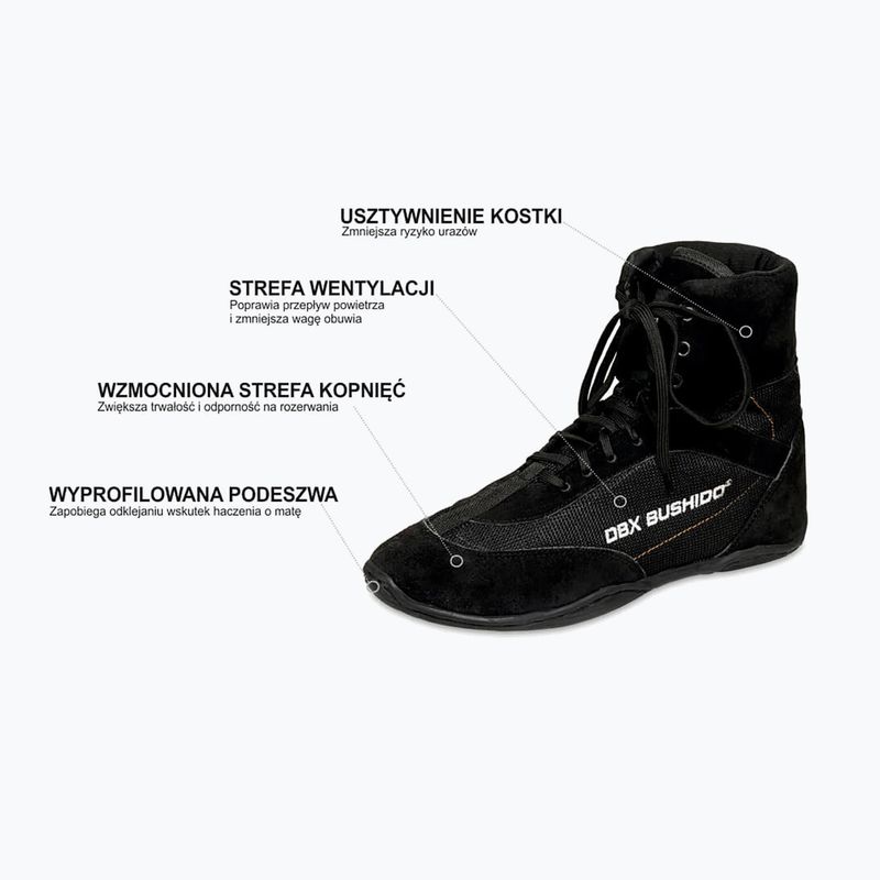 Bokso batai DBX BUSHIDO ARS-2051B black 9