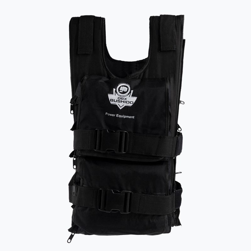 DBX BUSHIDO 30 kg treniruočių liemenė su svarmeniu juoda K30V2