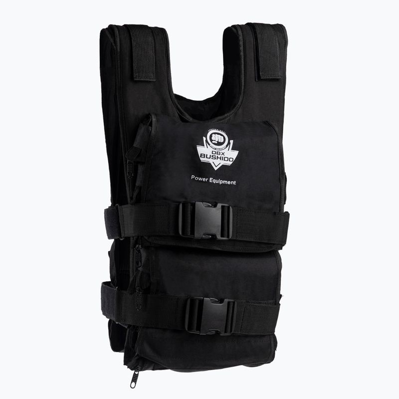 DBX BUSHIDO 30 kg treniruočių liemenė su svarmeniu juoda K30V2 3