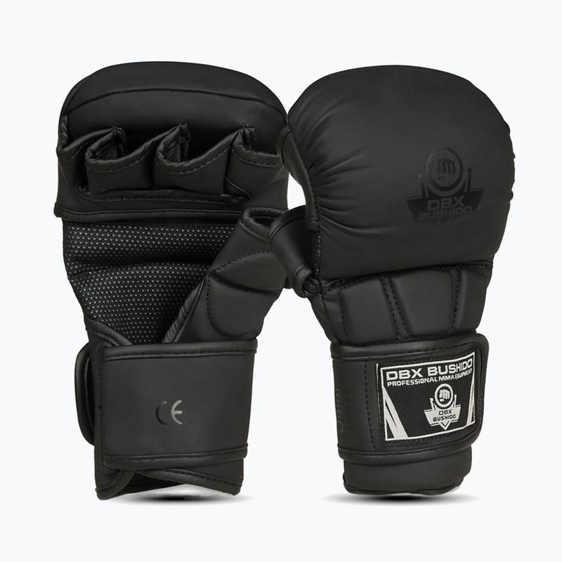 Graplingo pirštinės DBX BUSHIDO Master MMA juodos