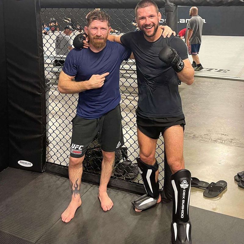 Graplingo pirštinės DBX BUSHIDO Master MMA juodos 16