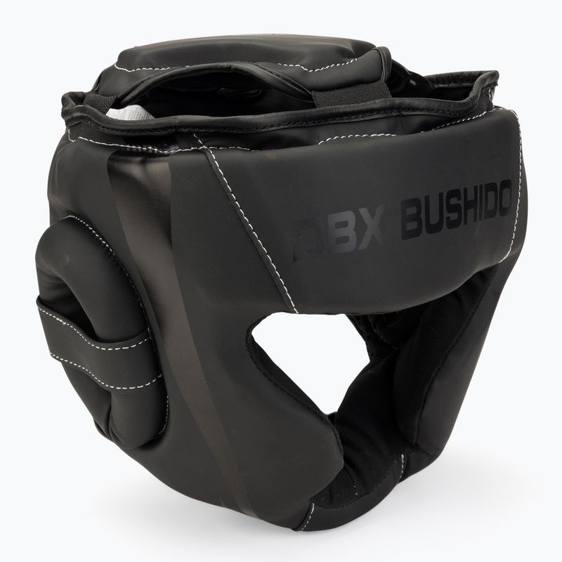 DBX BUSHIDO "Black Master" bokso šalmas juodas