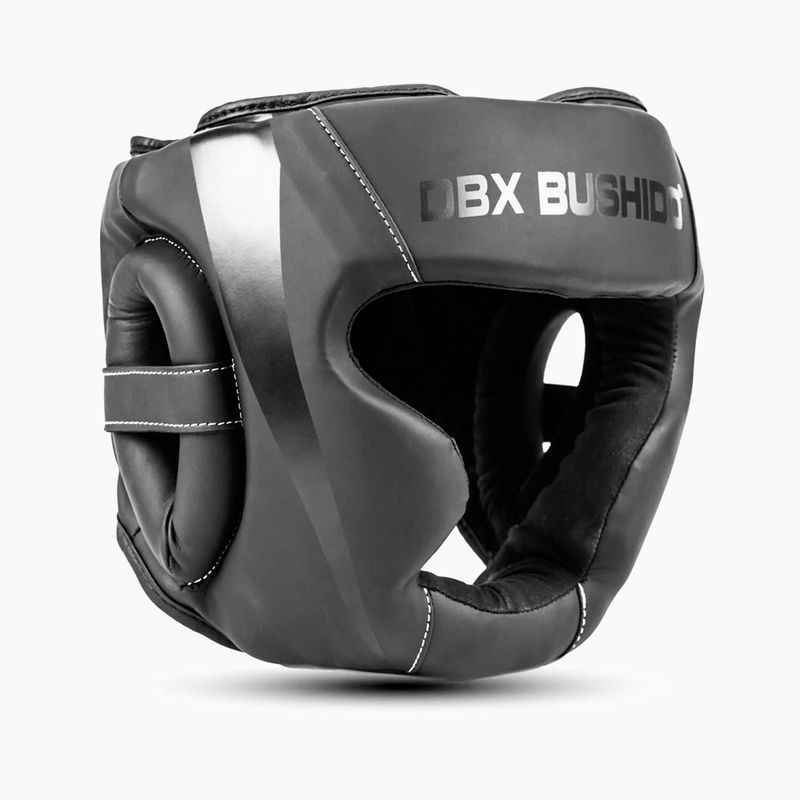 DBX BUSHIDO "Black Master" bokso šalmas juodas 5