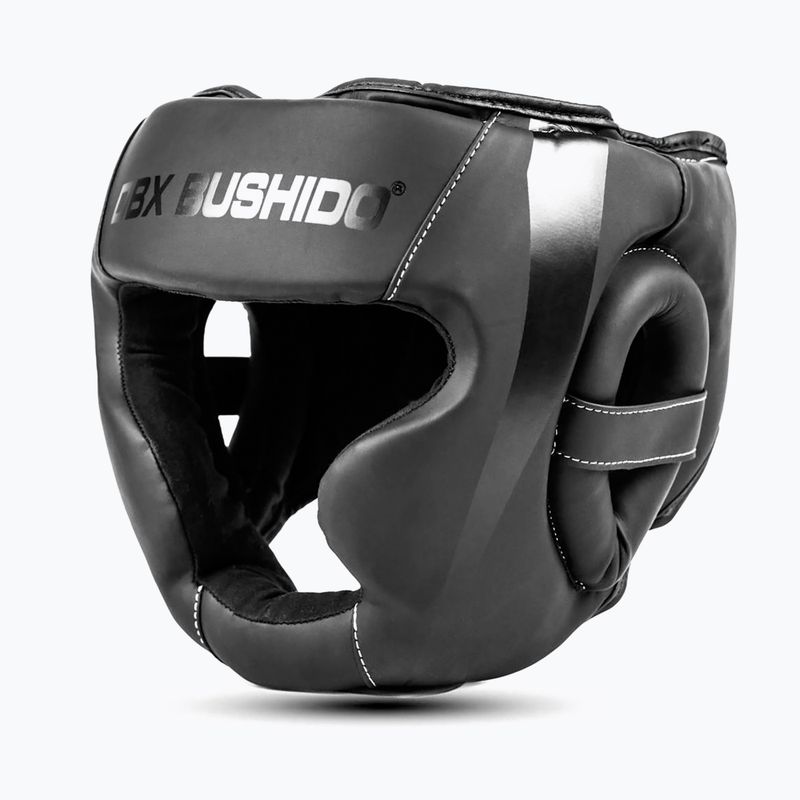 DBX BUSHIDO "Black Master" bokso šalmas juodas 7