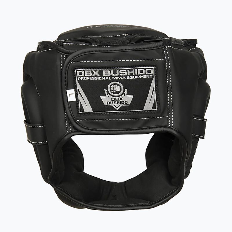 DBX BUSHIDO "Black Master" bokso šalmas juodas 9
