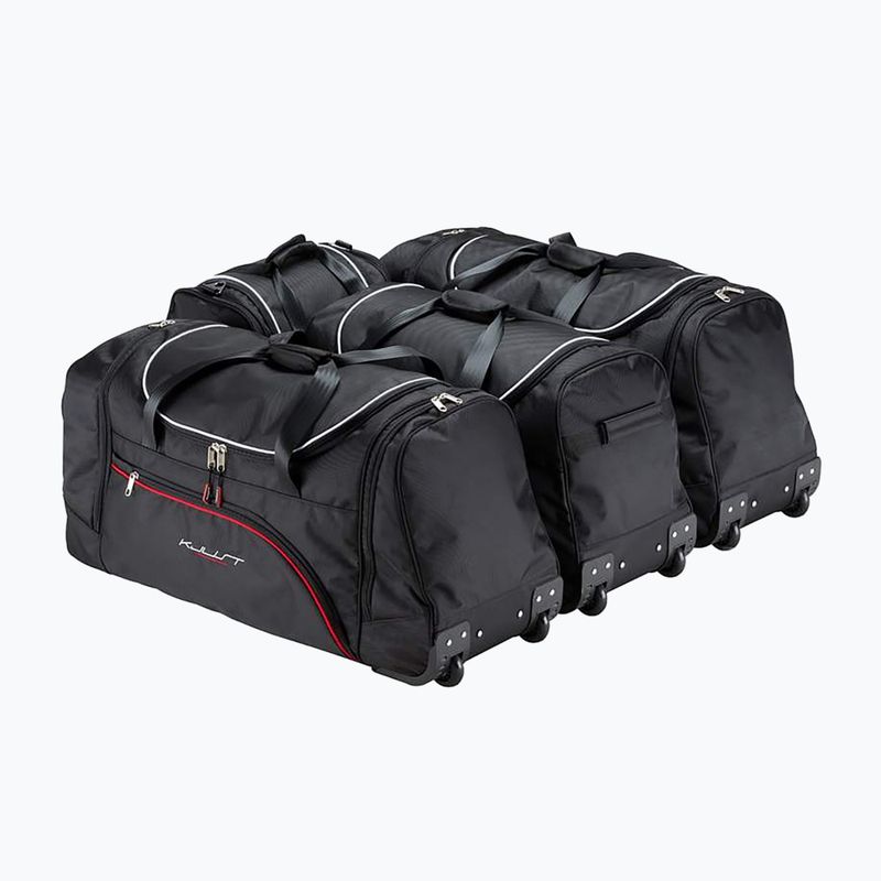 Bagažinės krepšių komplektas Audi A3 Limousine 2013-2020 4 vnt black 2