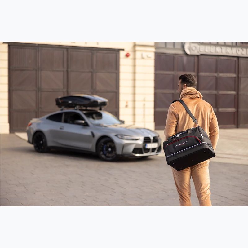Bagažinės krepšių komplektas Audi A3 Limousine 2013-2020 4 vnt black 22