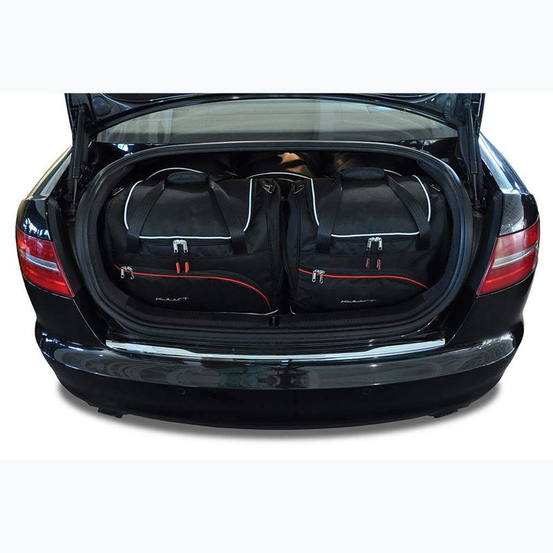 Bagažinės krepšių komplektas KJUST Audi A6 Limousine 2004-2011 5 vnt black 18