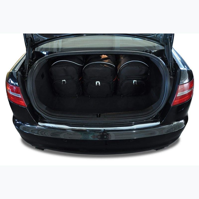 Bagažinės krepšių komplektas KJUST Audi A6 Limousine 2004-2011 5 vnt black 19