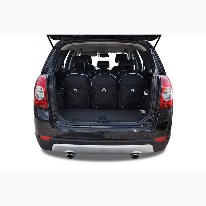 Bagažinės krepšių komplektas KJUST Chevrolet Captiva 2006-2010 5 vnt black 15