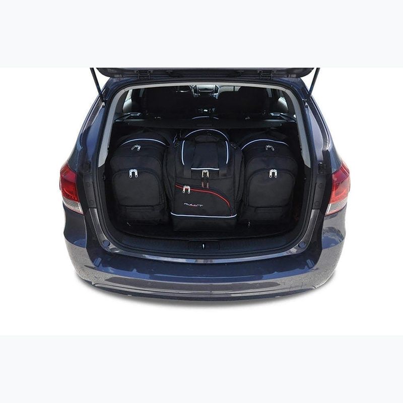 Bagažinės krepšių komplektas KJUST Chevrolet Cruze Kombi 2012-2015 4 vnt black 15
