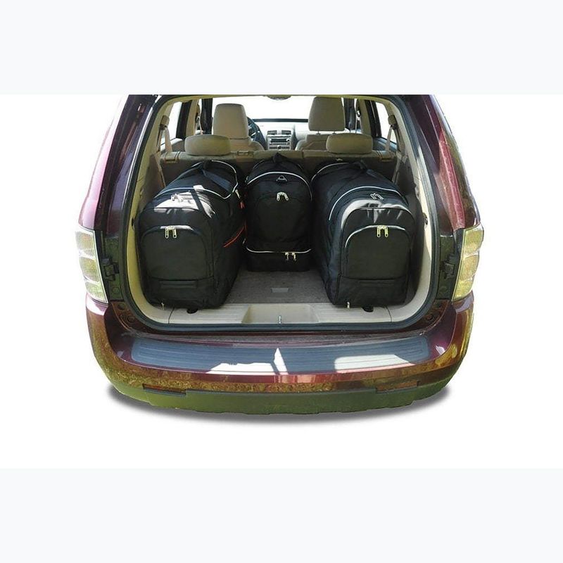 Bagažinės krepšių komplektas KJUST Chevrolet Equinox LS 2005-2009 4 vnt black 19