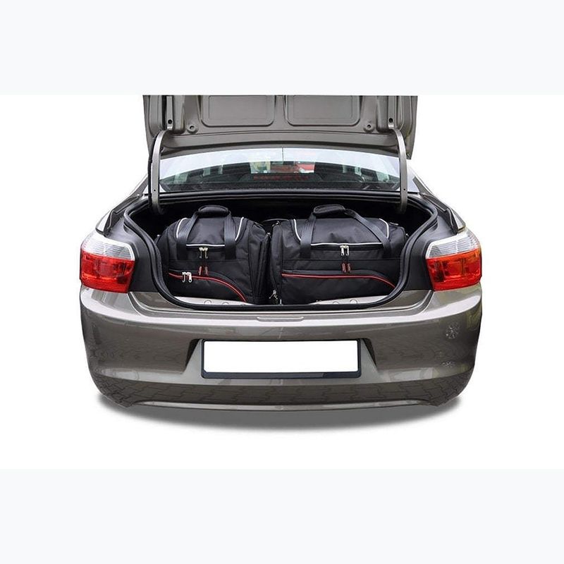 Bagažinės krepšių komplektas KJUST Citroen C-Elysee 2012-2021 5 vnt black 14