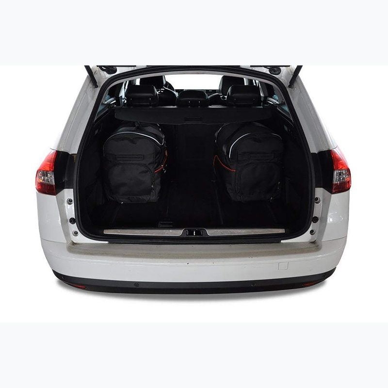 Bagažinės krepšių komplektas KJUST Citroen C5 Tourer 2008-2017 5 vnt black 17