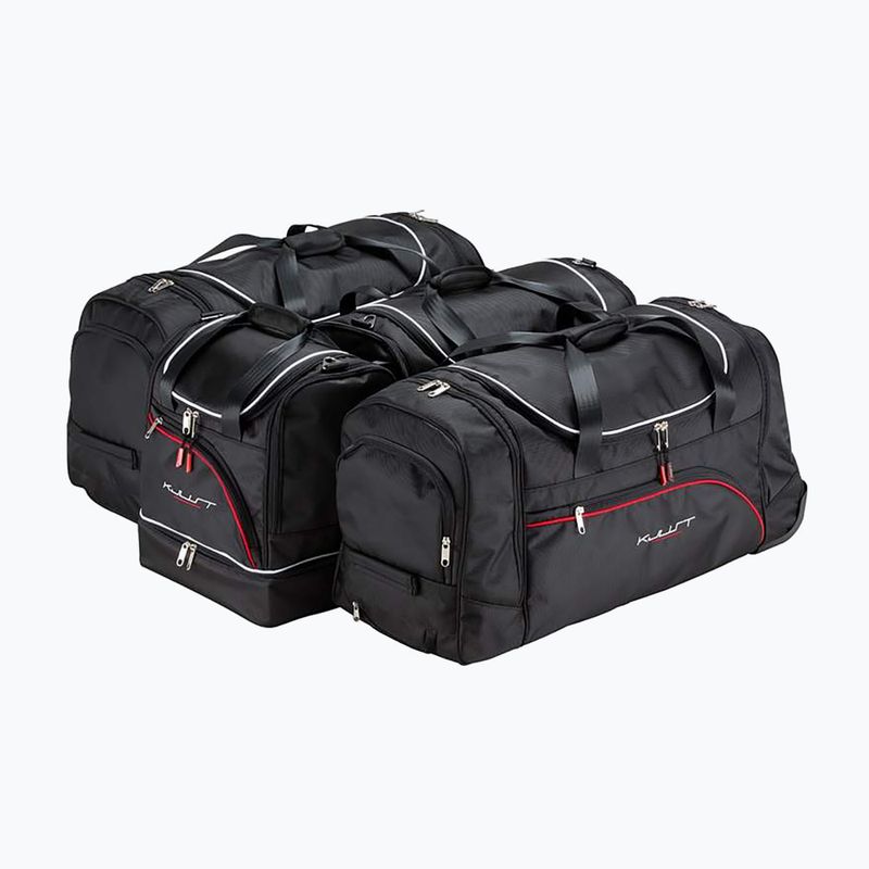 Bagažinės krepšių komplektas KJUST Citroen DS4 2011-2015 4 vnt black