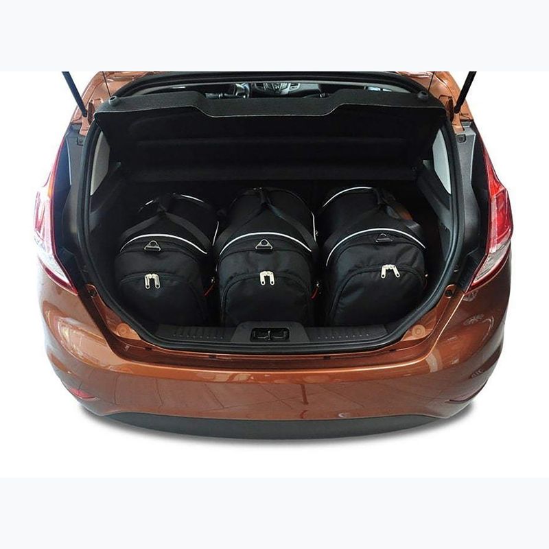 Bagažinės krepšių komplektas KJUST Ford Fiesta 2012-2017 3 vnt black 13
