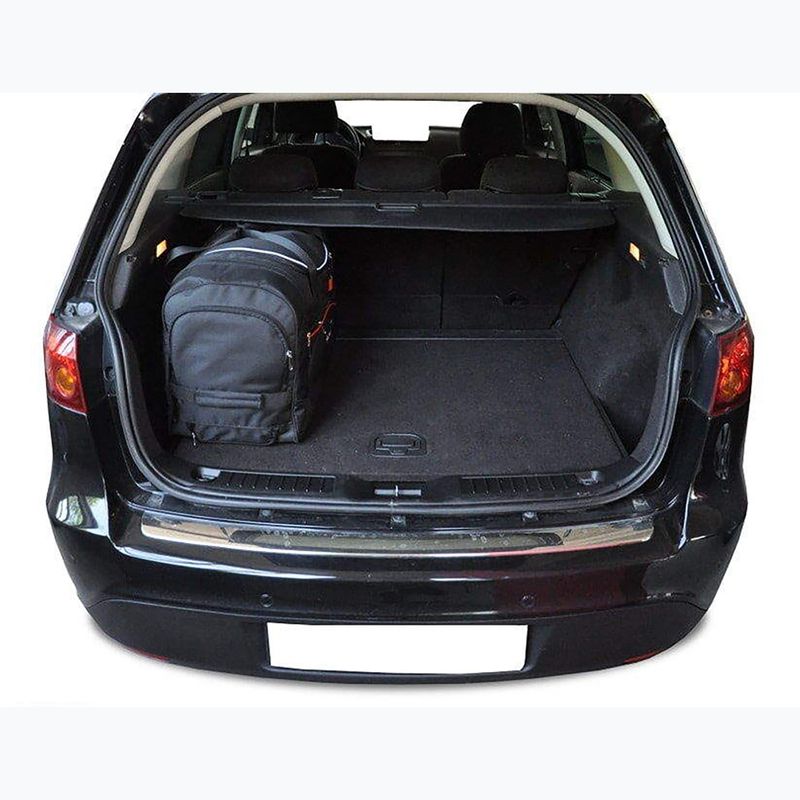 Bagažinės krepšių komplektas KJUST Fiat Croma 2005-2010 4 vnt black 18
