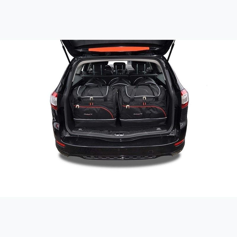 Bagažinės krepšių komplektas KJUST Ford Mondeo Kombi 2007-2014 5 vnt black 11