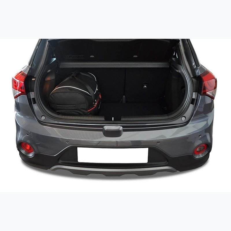 Bagažinės krepšių komplektas KJUST Hyundai I20 2014-2020 3 vnt black 12