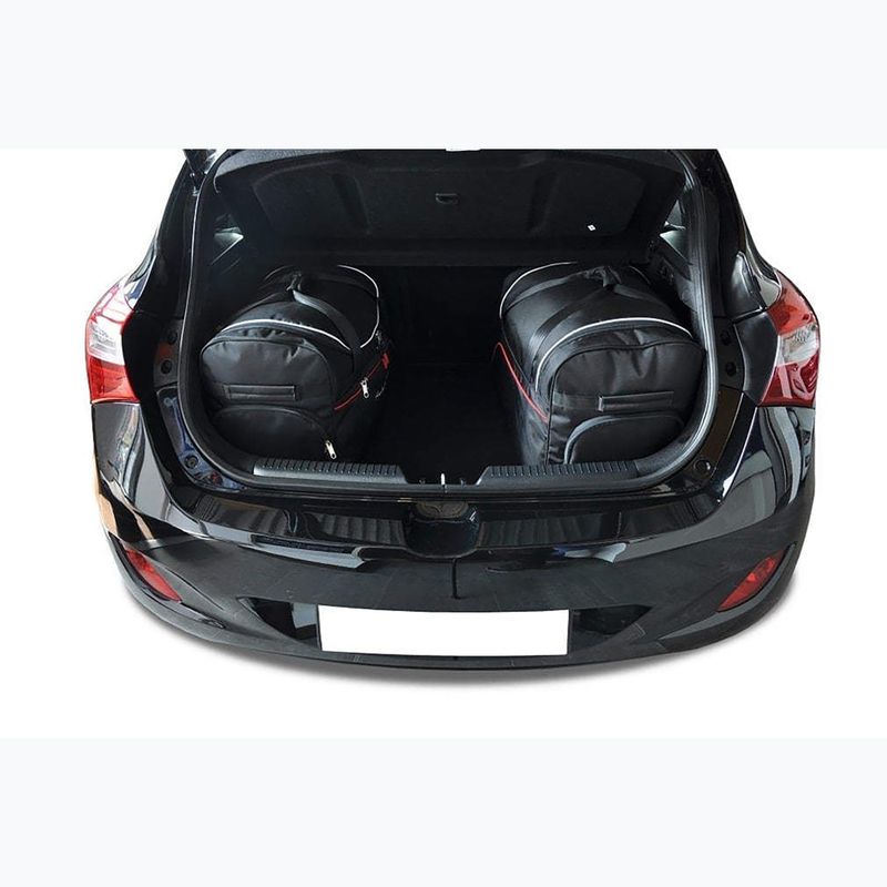Bagažinės krepšių komplektas KJUST Hyundai I30 Hatchback 2012-2016 4 vnt black 13