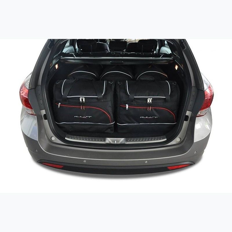Bagažinės krepšių komplektas KJUST Hyundai I40 Kombi 2011-2019 5 vnt black 16