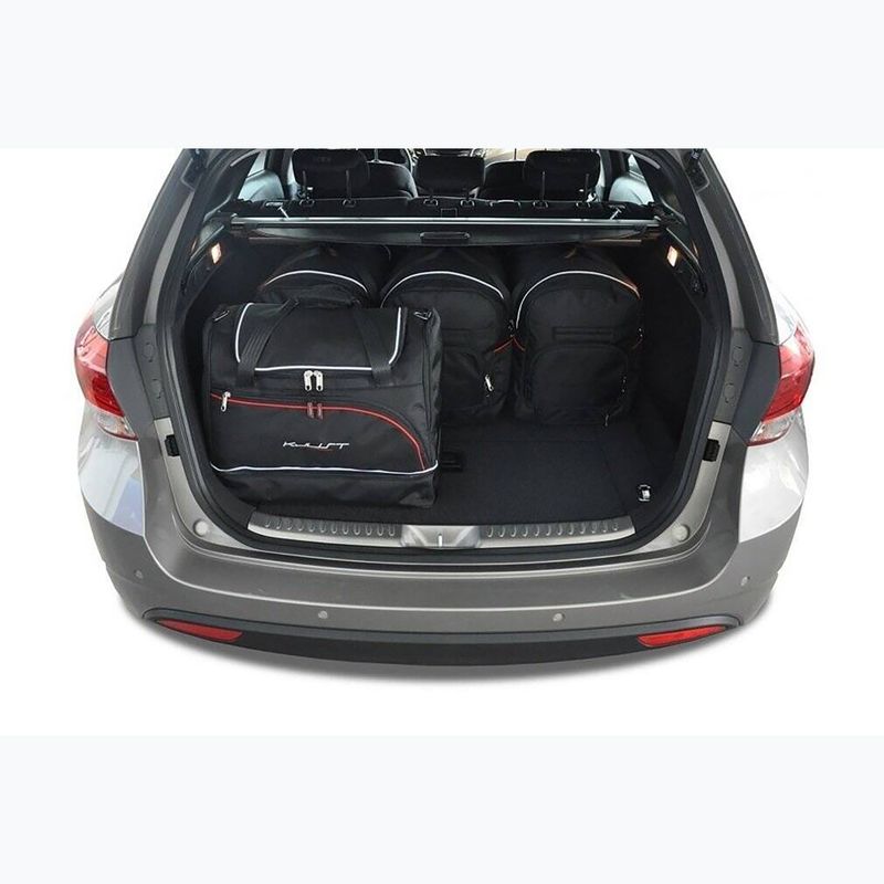 Bagažinės krepšių komplektas KJUST Hyundai I40 Kombi 2011-2019 5 vnt black 17