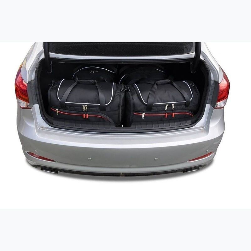 Bagažinės krepšių komplektas KJUST Hyundai I40 Limousine 2011-2018 4 vnt black 17