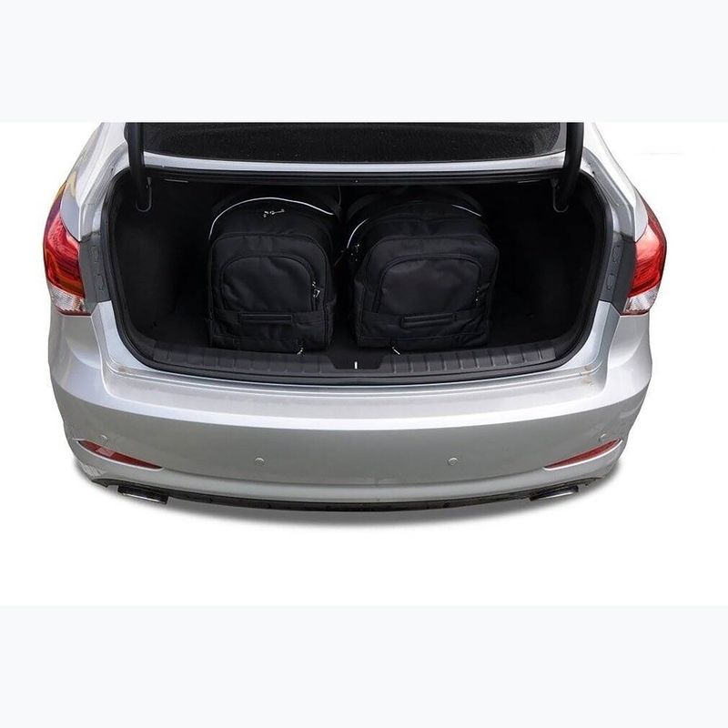 Bagažinės krepšių komplektas KJUST Hyundai I40 Limousine 2011-2018 4 vnt black 19