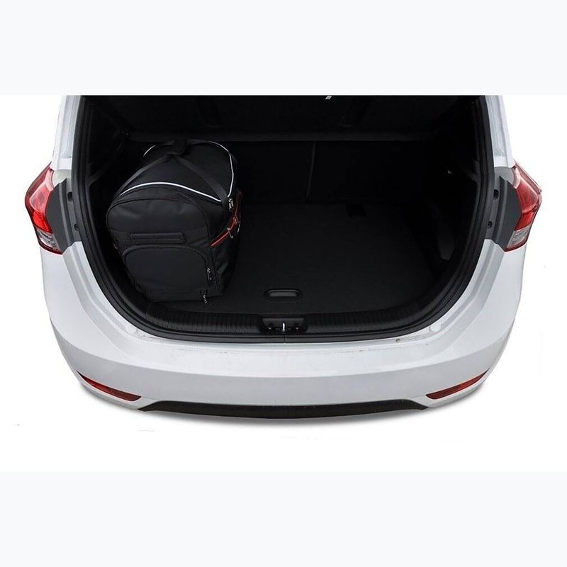 Bagažinės krepšių komplektas KJUST Hyundai IX20 2010-2020 3 vnt black 15