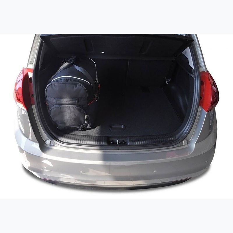 Bagažinės krepšių komplektas KJUST Kia Venga 2009-2019 3 vnt black 15