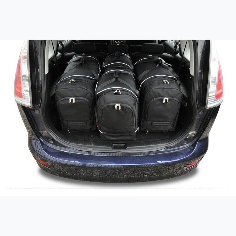 Bagažinės krepšių komplektas KJUST Mazda 5 Minivan 2005-2010 4 vnt. Juodas 10