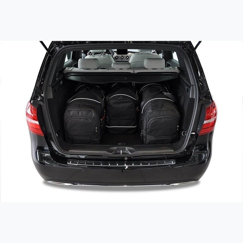 Bagažinės krepšių komplektas KJUST Mercedes-Benz B 2011-2018 4 vnt. Juodas 14