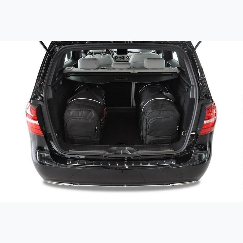 Bagažinės krepšių komplektas KJUST Mercedes-Benz B 2011-2018 4 vnt. Juodas 15