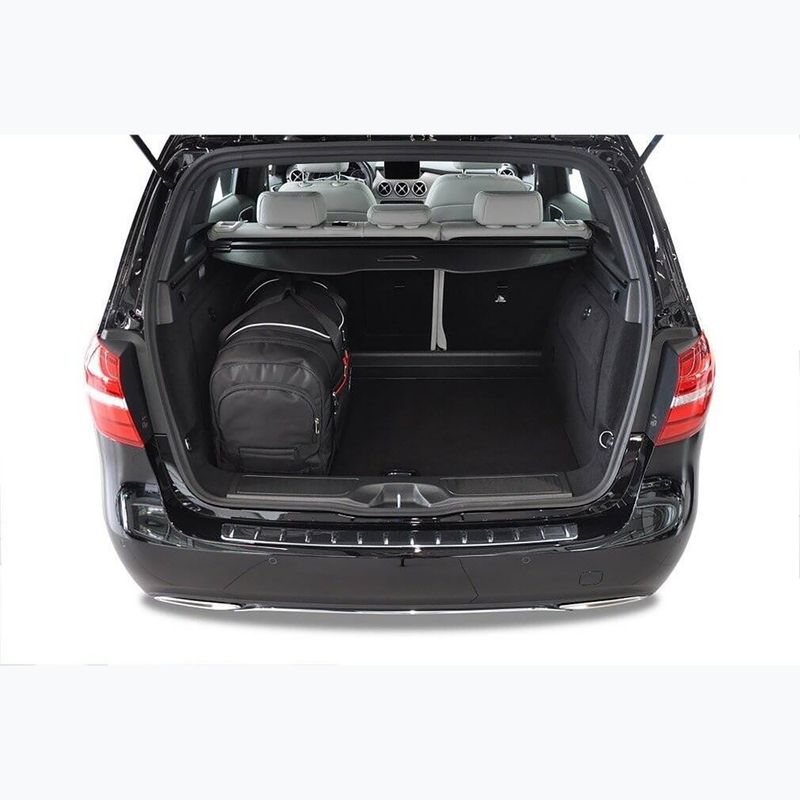 Bagažinės krepšių komplektas KJUST Mercedes-Benz B 2011-2018 4 vnt. Juodas 16